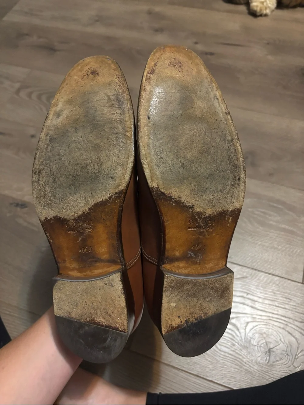 Men's Gucci Cap Toe Oxfords.